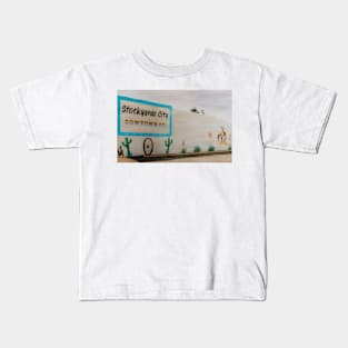 Stockyards City - Cowtown Co - Mural Kids T-Shirt